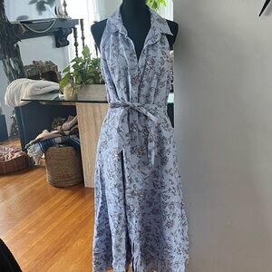Sachin + Babi Light Blue Floral Casey Dress